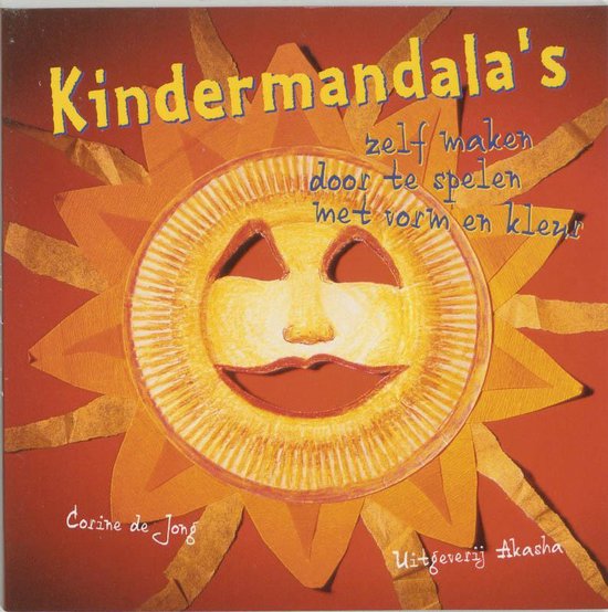 Cover van het boek 'Kindermandala's' van Corine de Jong