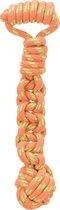 Trixie knoopbal aan touw assorti 38x8x8 cm 3 st