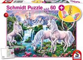 Schmidt Prachtige Eenhoorn, 60 stukjes - Puzzel - 5+