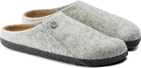 kan niet zien Souvenir Ontvangst Birkenstock Zermatt Standard Regular Heren Sloffen - Light Gray - Maat 45 |  bol.com