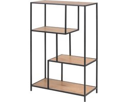 Honkytonk Boekenkast 114cm - asymmetrisch Wild eiken