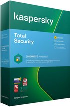 Kaspersky Total Security - 12 maanden/ 3 apparaten - NL/FR/DE (PC/MAC)