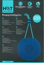 HOT - Bluetooth IPX4 Speaker - Pair & Play - Blue