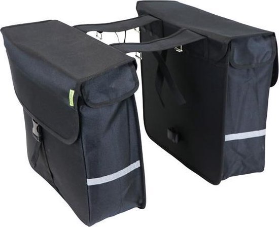 Dresco Dubbele Fietstas Luxe Shopper 40 Liter