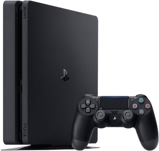 PlayStation 4 SLIM Console 500GB + 1 Dualshock 4 Controller