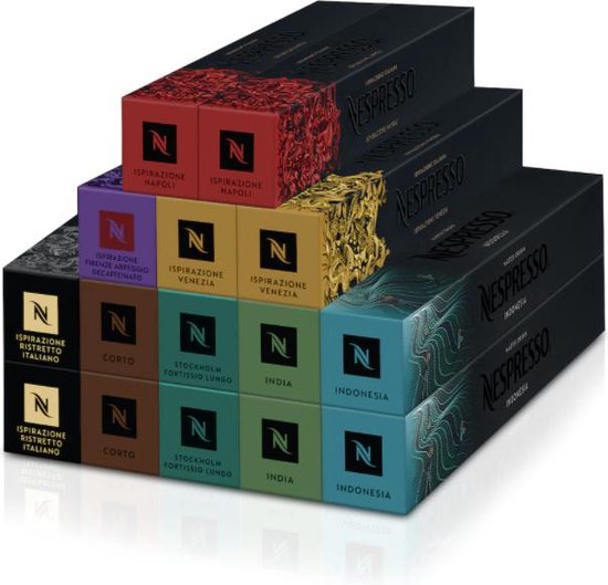 Victor rots censuur Nespresso Discovery pakket Koffie capsules 150 cups | bol.com