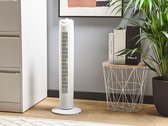 Beliani WELLAND - Staande ventilator - wit - synthetisch materiaal