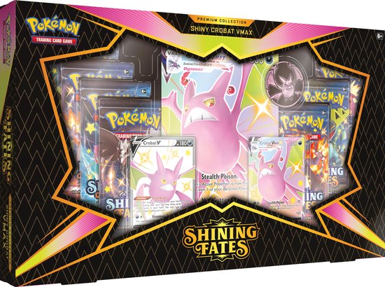 Pokémon Shining Fates Premium Collection Box - Shiny Crobat - Pokémon Kaarten - Pokémon