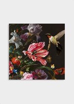 Poster Floral Duo ² - Dibond - Meerdere Afmetingen & Prijzen | Wanddecoratie - Interieur - Art - Wonen - Schilderij - Kunst