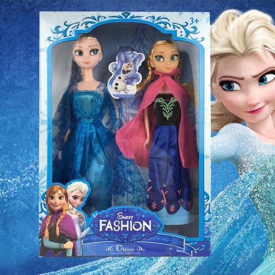 metriek Vulkanisch Brandewijn Frozen Speelgoed - Frozen Poppen Set - Frozen Speelgoed Meisjes Vanaf 4 jaar-  Anna en... | bol.com
