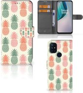 Housse Coque pour OnePlus Nord N10 Coque Téléphone Ananas