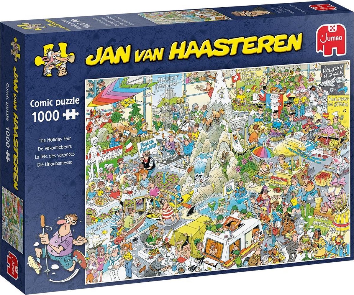Jan van Haasteren De Vakantiebeurs puzzel - 1000 stukjes | bol.com