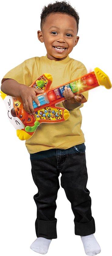 VTech Speel & Zing Dierengitaar - Educatief Babyspeelgoed - 2 tot 5 Jaar - VTech