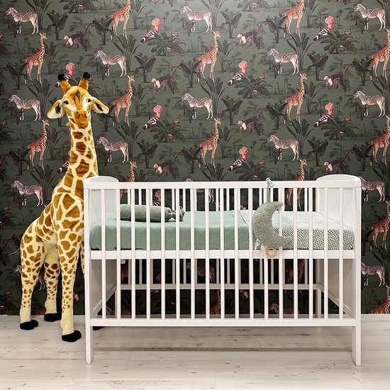 Cabino Baby bed / Ledikant Dicht Luxe Met Verstelbare Bodem - Wit 60 x 120 cm