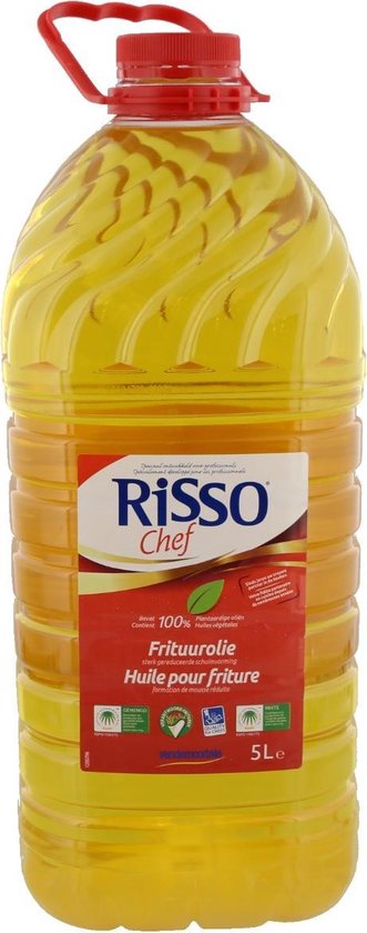 Structureel mouw uitzending Plantaardige Olie | Grote fles 5 Liter | Risso | bol.com