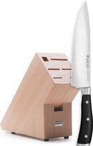 Wüsthof Classic Ikon Koksmes - 4596/20 - 20cm - Zwart - Met gratis Messenblok (hout) !