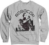 Robocop Sweater/trui -XL- The Future In Law Enforcement Grijs