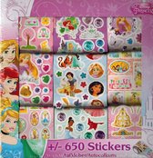 Sticker Geschenkdoos Prinses 650-delig