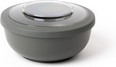 Amuse Life Lunch Bowl - Lunchbox - Vershouddoos met Tritan Deksel - Onverwoestbaar - 2000 ml - Grijs