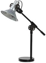 KRAM.| Tafellamp Bureaulamp Leeslamp 45 x 20 x 45 cm | E27 | Metaal zwart