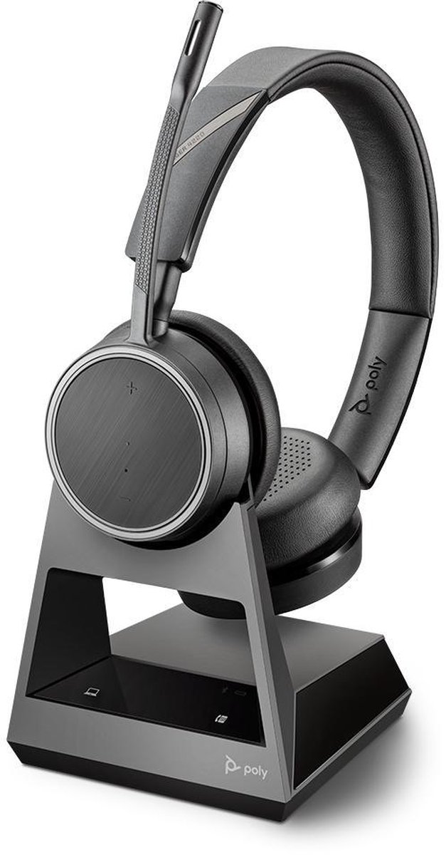 POLY Voyager 4220 - Office 2-Way / Computer Headset - USB-A - Zwart