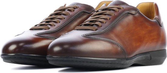 Magnanni Sneakers Heren - Lage sneakers / Herenschoenen - Leer - 23892 -  Cognac - Maat 43 | bol.com