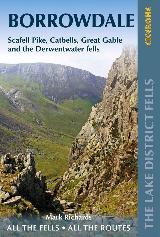 Walking the Lake District Fells - Borrowdale - cover