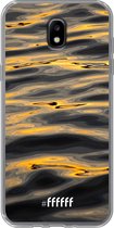 Samsung Galaxy J5 (2017) Hoesje Transparant TPU Case - Water Waves #ffffff