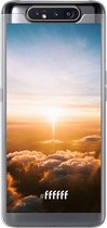 Samsung Galaxy A80 Hoesje Transparant TPU Case - Cloud Sunset #ffffff