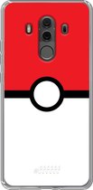 Huawei Mate 10 Pro Hoesje Transparant TPU Case - Pokeball #ffffff