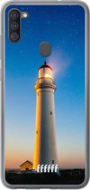 Samsung Galaxy A11 Hoesje Transparant TPU Case - Lighthouse #ffffff
