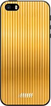 iPhone 5 Hoesje TPU Case - Bold Gold #ffffff