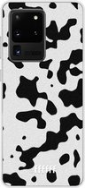 Samsung Galaxy S20 Ultra Hoesje Transparant TPU Case - Dalmation Print #ffffff