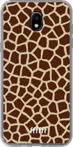 Samsung Galaxy J5 (2017) Hoesje Transparant TPU Case - Giraffe Print #ffffff