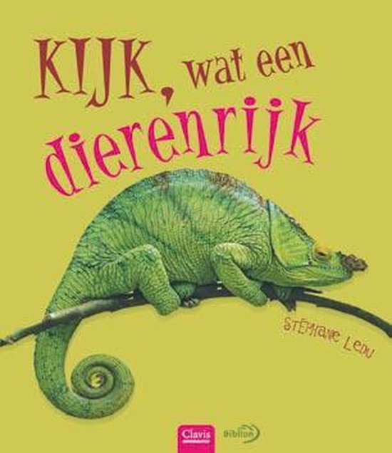 Cover van het boek 'Kijk wat een dierenrijk' van S. Ledu