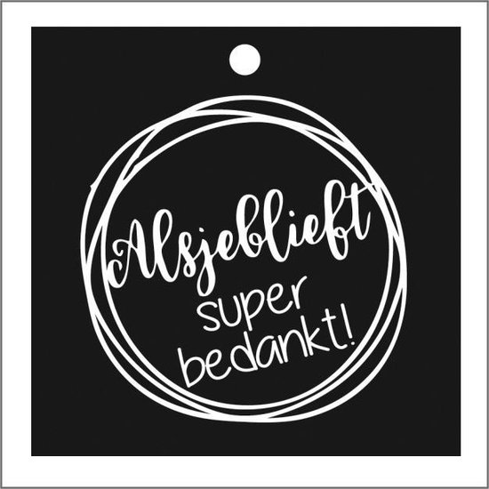 20 cartes de remerciements - 7 x 7 cm