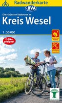 Radwanderkarte BVA Die schönsten Radtrouren im Kreis Wesel 1:50.000, reiß- und wetterfest, GPS-Tracks Download