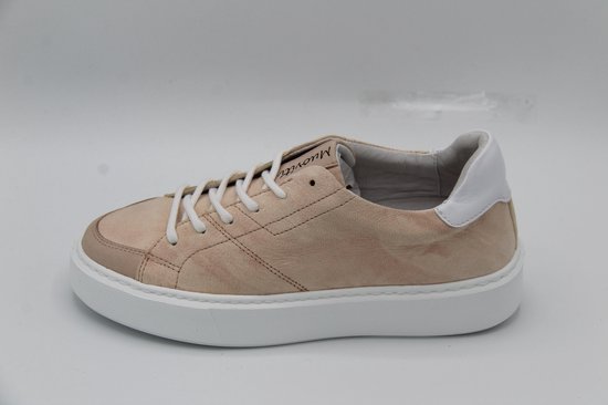 Muoviti- sneaker roze- ( beige wit) H- maat 38