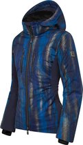 NOVA WOMENS SKIJACKET BLAUW / GOUD maat: 42    dames >