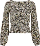Pieces Dames 17114127 TY LS SMOCK TOP D2D Blouse - Maat XS