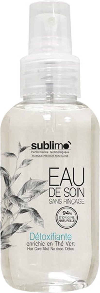 Detox Geparfumeerd Verzorgingswater - Sublimo Detfoxifiante 100ML