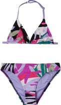 O'Neill Bikini Set Girls Venice Beach Party Purple With 152 - Purple With 82% Gerecycled Polyamide, 18% Elastaan Medium Coverage