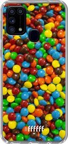 Samsung Galaxy M31 Hoesje Transparant TPU Case - Chocolate Festival #ffffff