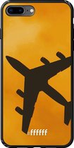iPhone 7 Plus Hoesje TPU Case - Aeroplane #ffffff