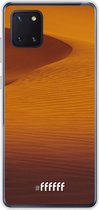 Samsung Galaxy Note 10 Lite Hoesje Transparant TPU Case - Sand Dunes #ffffff