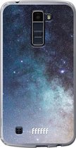 LG K10 (2016) Hoesje Transparant TPU Case - Milky Way #ffffff