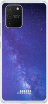 Samsung Galaxy S10 Lite Hoesje Transparant TPU Case - Star Cluster #ffffff