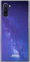 Samsung Galaxy Note 10 Hoesje Transparant TPU Case - Star Cluster #ffffff