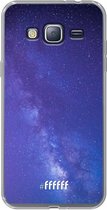 Samsung Galaxy J3 (2016) Hoesje Transparant TPU Case - Star Cluster #ffffff