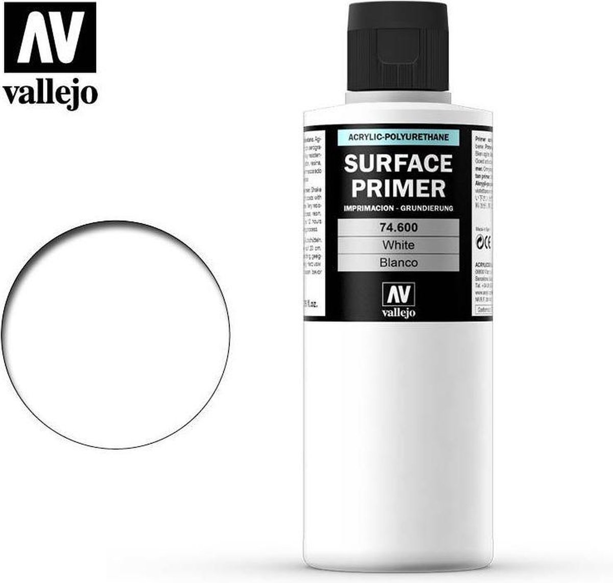Surface Primer White 200ml 74600